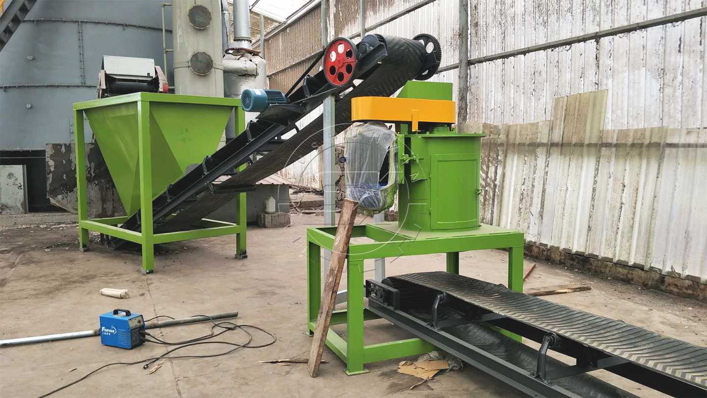 The Operation of Fertilizer Production Line