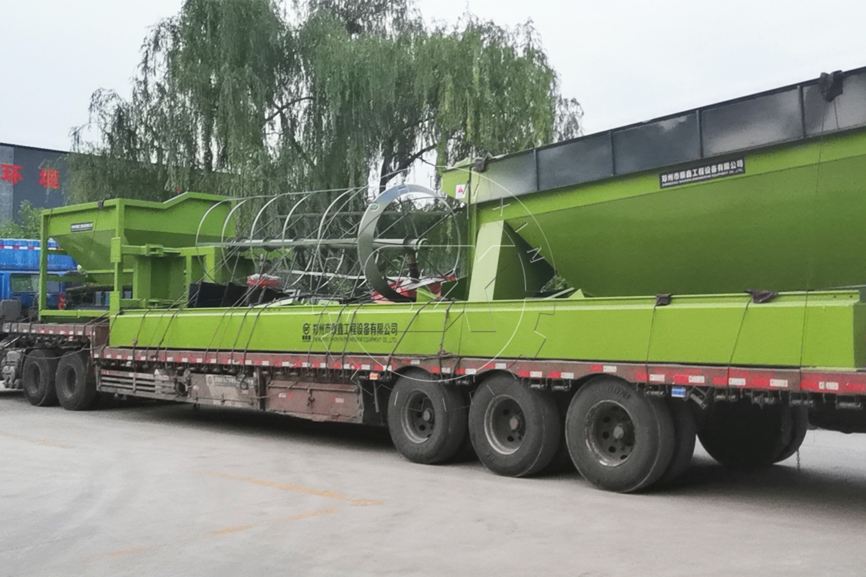 The Shipment of Fertilizer Making Machines to Overseas Countries