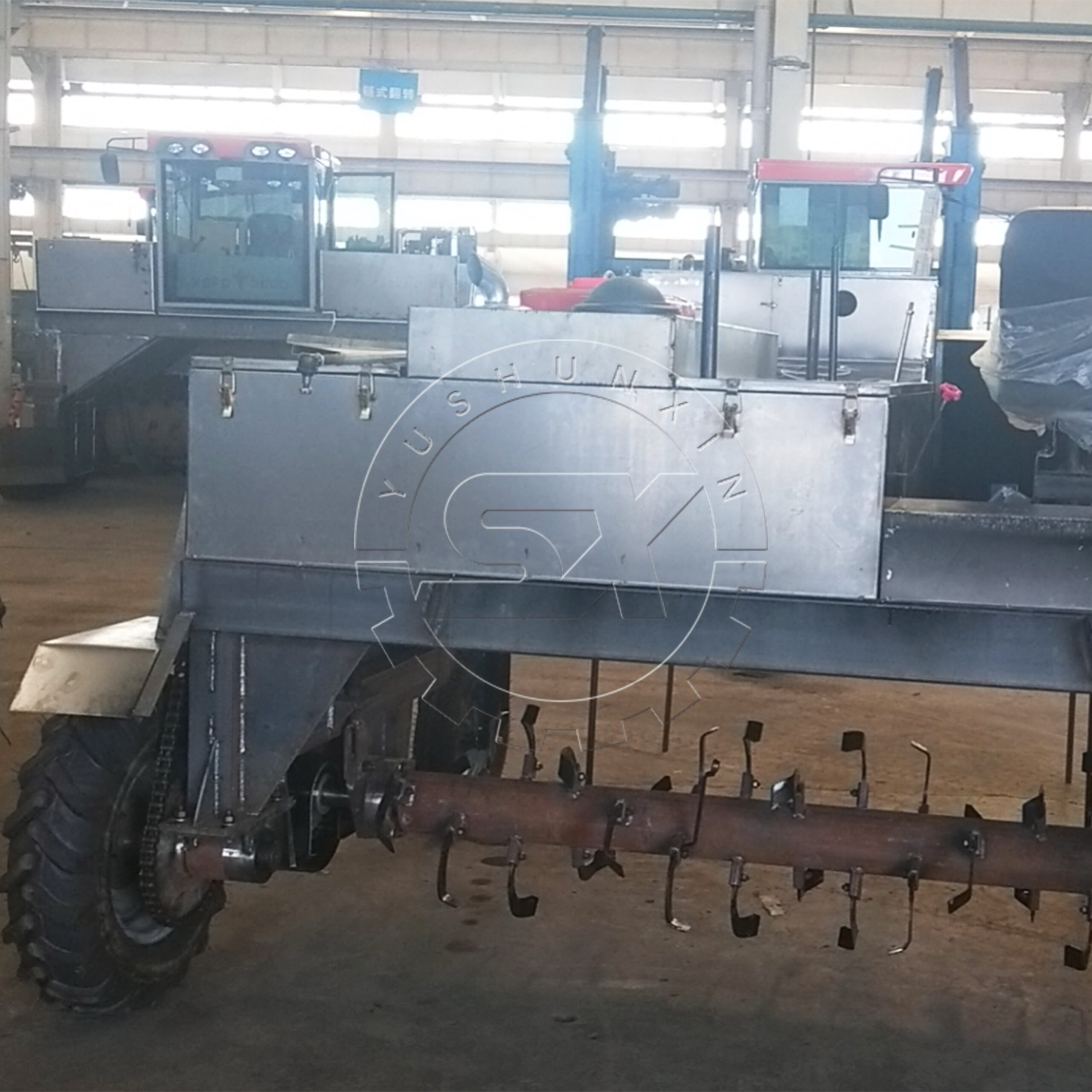 The Manufacturing of Moving Type Composting Machine