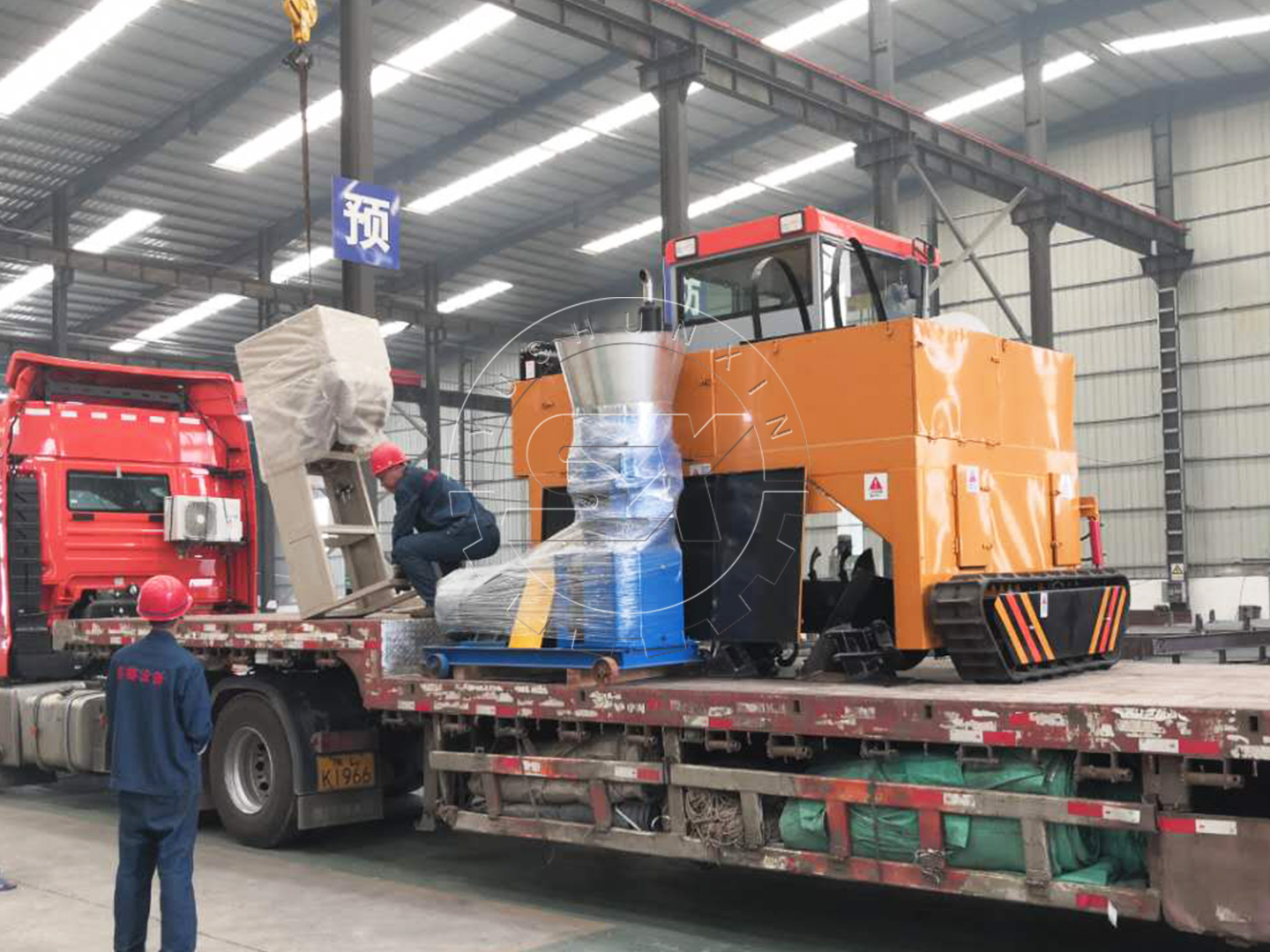 The Loading of Bagging Machine and Other Fertilizer Making Machine