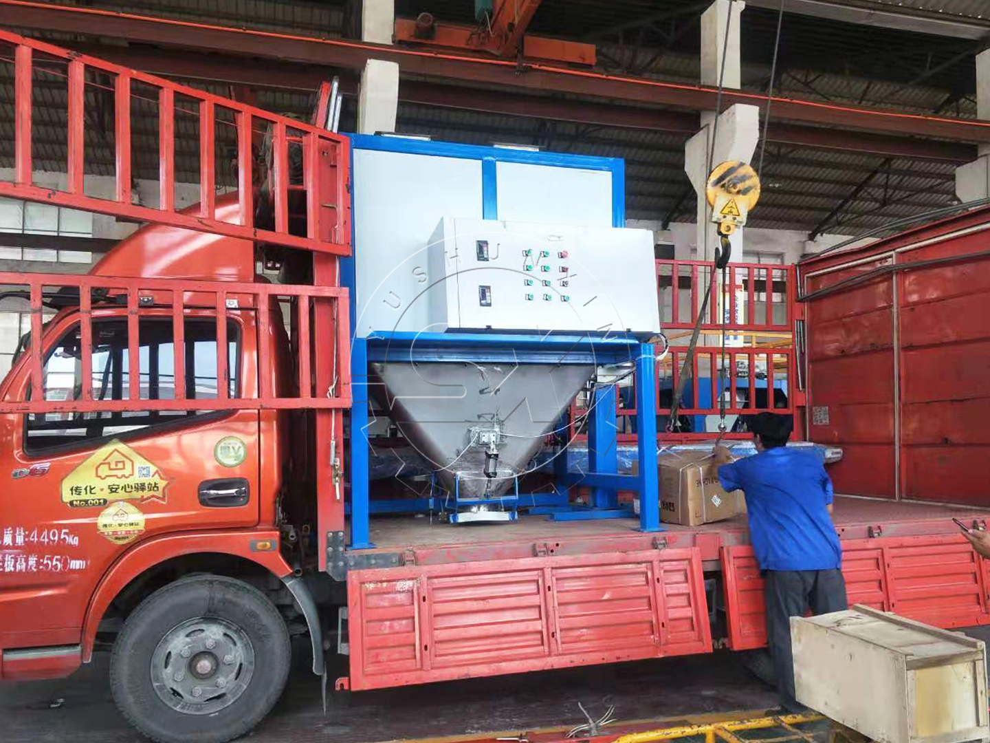 The Delivery of Fertilizer Bagging Machine