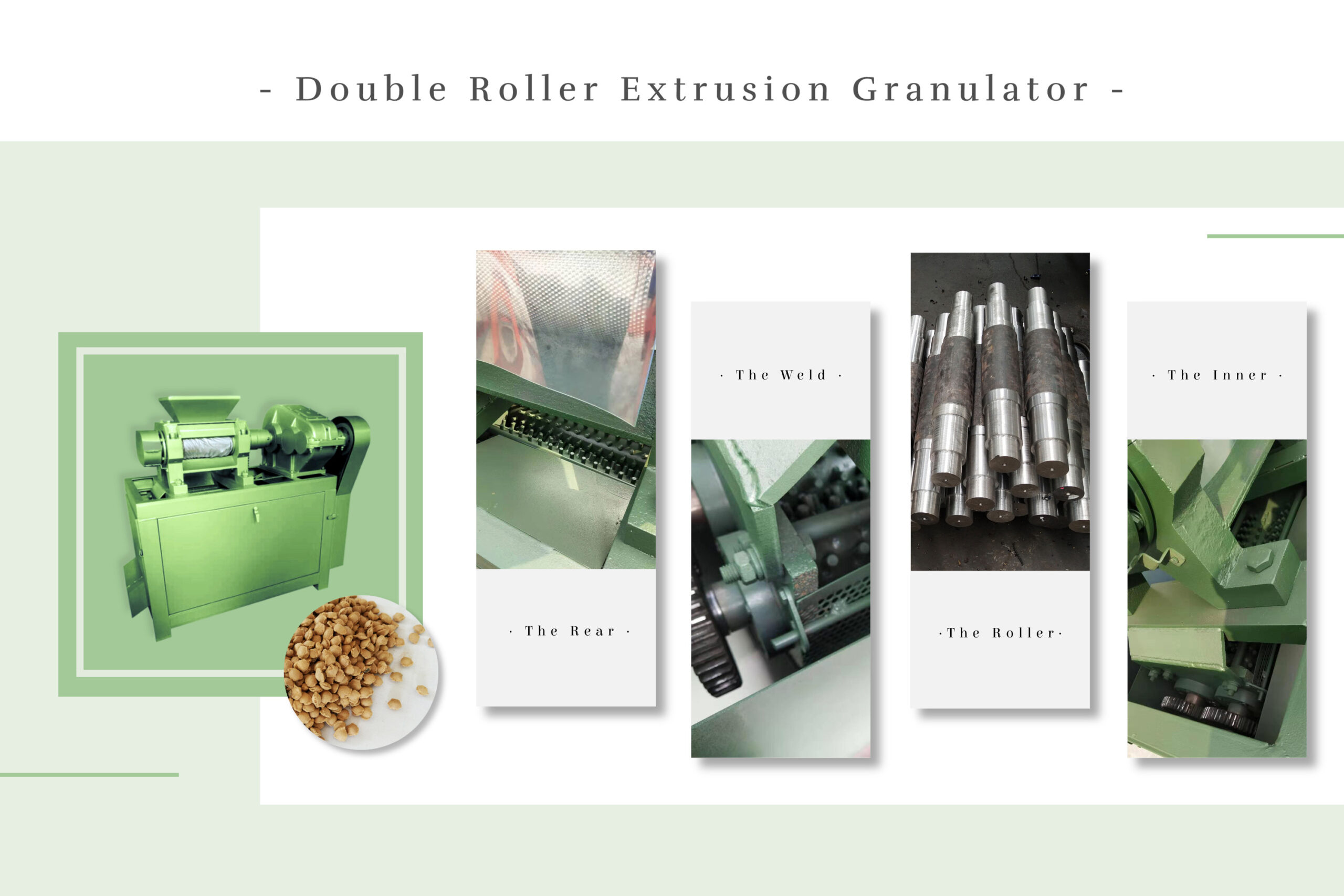 The Details of Double Roller Extrusion Machine