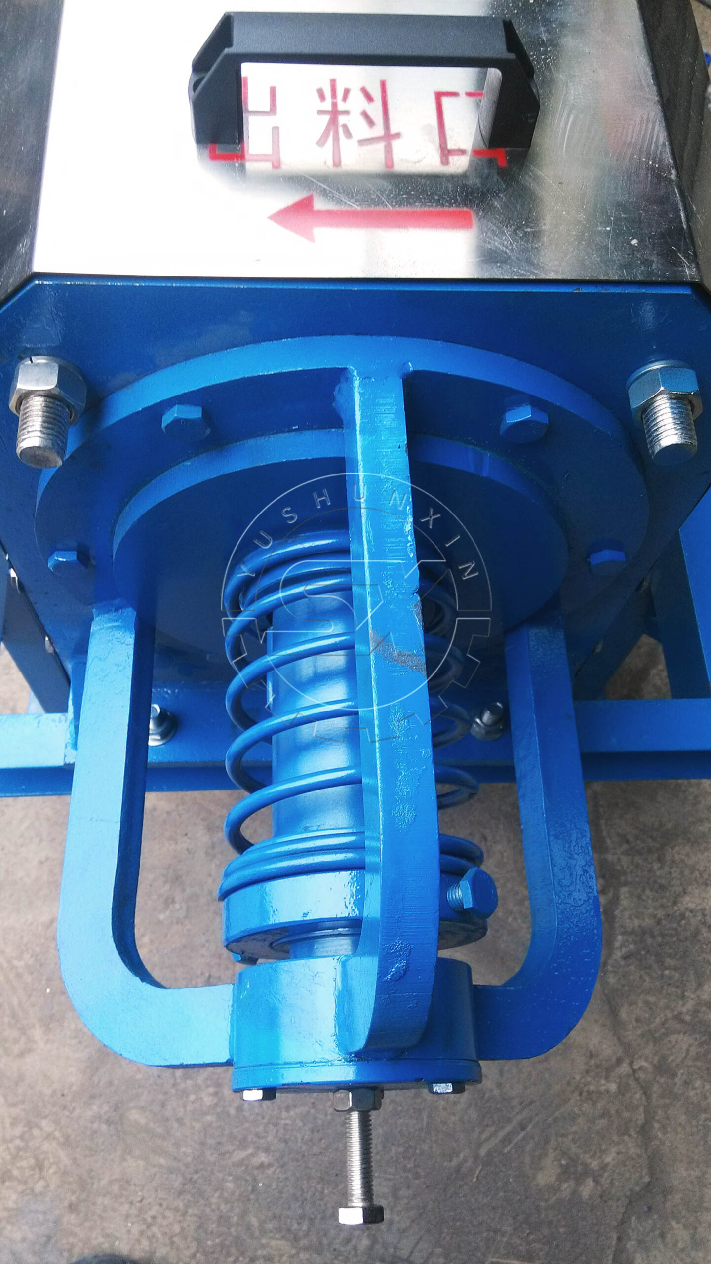 The Outlet of Dewatering Machine