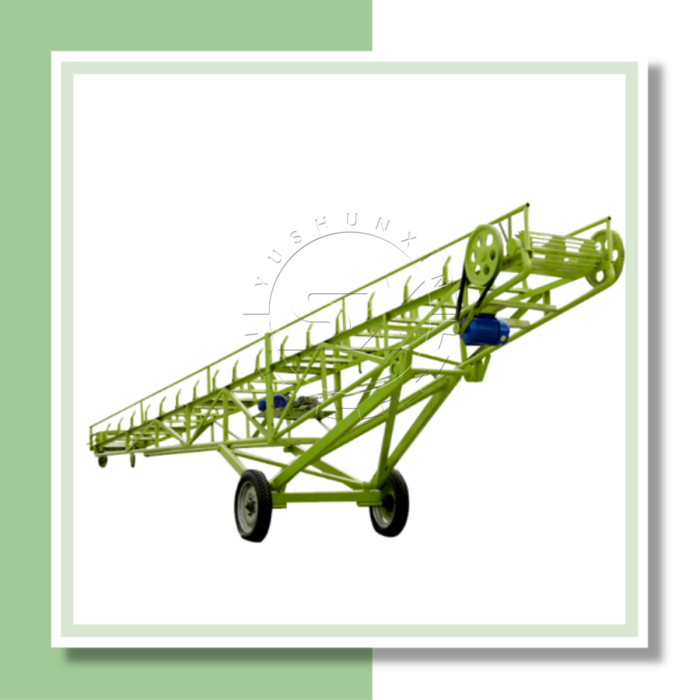 Conveying machine for NPK fertilizer plant