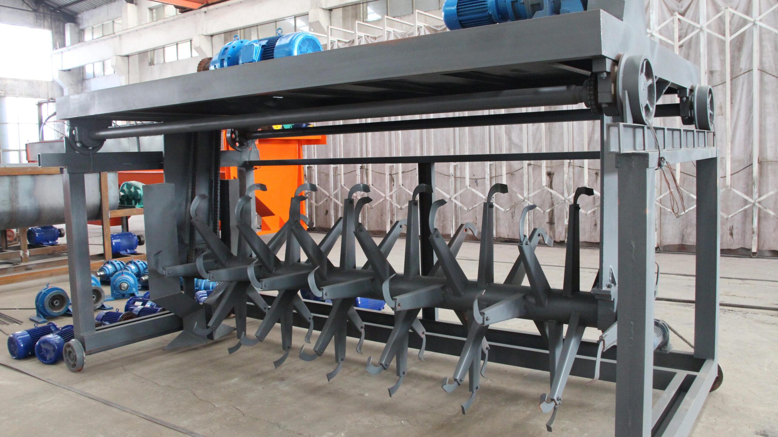 The Manufacturing of Groove Type Composting Machine